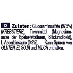 Глюкозамін IronMaxx Glucosamine + Vitamin C 90 таблеток - мініатюра 4