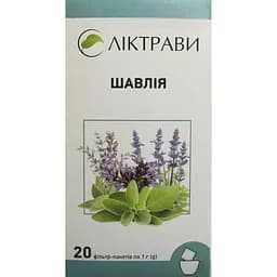 Диетическая добавка Лектравы Шалфей 1 г 20 фильтр-пакетов