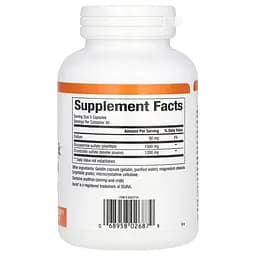 Глюкозамін та хондроїтин Natural Factors Glucosamine & Chondroitin 120 капсул - мініатюра 2