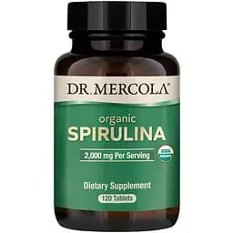 Спирулина Dr. Mercola 2000 мг 120 таблеток
