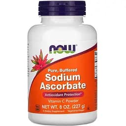 Витамины и минералы Now Sodium Ascorbate 227 грамм