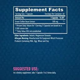 Екстракт зелених кавових зерен Haya Labs Green Coffee Bean Extract 500 мг 60 капсул (820205) - мініатюра 2
