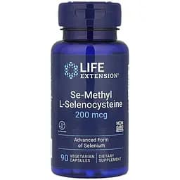Дієтична добавка Life Extension Se-Methyl L-Selenocysteine 200 мкг 90 вегетаріанських капсул