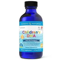 Жирные кислоты Nordic Naturals Children's DHA 530 mg Клубника 119 мл