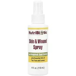 Спрей для загоєння ран на шкірі NutriBiotic Skin & Wound Spray 118 мл