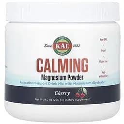 Дієтична добавка KAL Calming Magnesium Powder Cherry 256 г - мініатюра 1