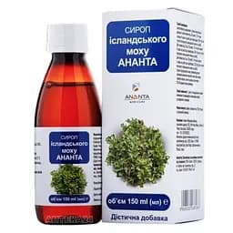 Сироп ісландського моху добавка дієтична 150 мл 