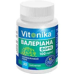 Валеріана Форте Vitonika 100 мг 30 таблеток