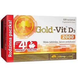 Витамины и минералы Olimp Gold-Vit D3 2000 120 таблеток