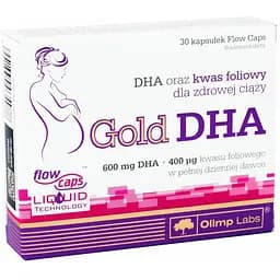 Жирные кислоты Olimp Gold DHA 30 капсул