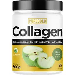 Колаген Pure Gold Collagen Green Apple 300 г