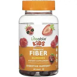 Пребіотик Lifeable Kids Prebiotic Fiber 60 жувальних цукерок - мініатюра 1