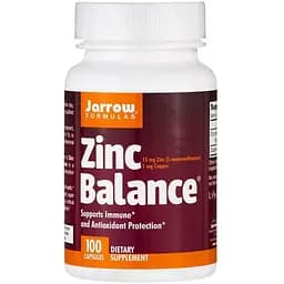 Витамины и минералы Jarrow Formulas Zinc Balance 100 капсул