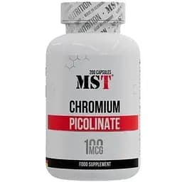 Витамины и минералы MST Chromium Picolinate 200 капсул