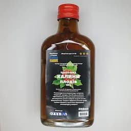 Настоянка на плодах калини 200 мл