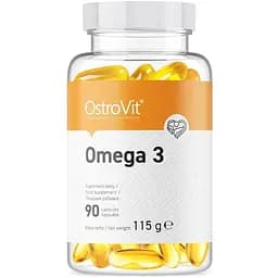 Жирные кислоты OstroVit Omega 3 90 капсул