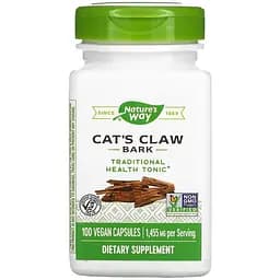 Натуральна добавка Nature's Way Cat's Claw Bark 100 вегакапсул