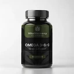 Жирні кислоти VitalHarmony Omega 3-6-9, 90 капсул