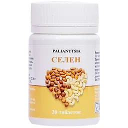 Диетическая добавка Palianytsia Селен органический 30 таблеток