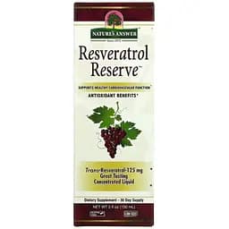 Ресвератрол Nature's Answer Resveratrol Reserve 150 мл - мініатюра 2