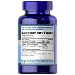 Підтримка колагену Puritan's Pride Ultra Woman Collagen Support with Hyaluronic Acid з гіалуроновою кислотою 90 капсул - мініатюра 2