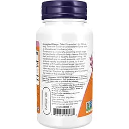 D-манноза Now Foods Urinary Support 500 мг 60 капсул - мініатюра 3