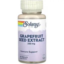 Екстракт насіння грейпфрута Solaray Grapefruit Seed Extract 250 мг 60 вегетаріанських капсул