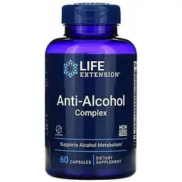 Антиалкогольний комплекс Life Extension Anti-Alcohol Complex 60 вегетаріанських капсул