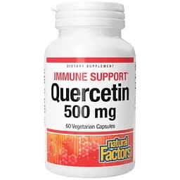 Кверцетин Natural Factors Quercetin 500 мг 60 веганських капсул - мініатюра 1