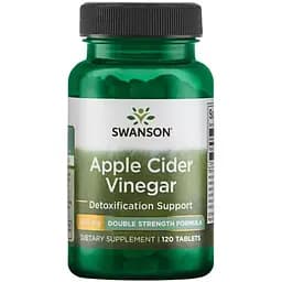 Яблучний оцет Swanson Apple Cider Vinegar 120 таблеток - мініатюра 1