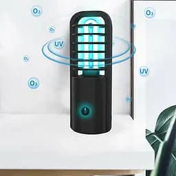 Бактерицидний світильник акумуляторний Brille FLF-49/2,5W BK USB 45-011 - мініатюра 8