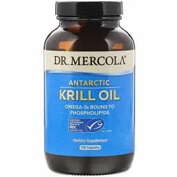 Олія антарктичного криля Dr. Mercola 180 капсул