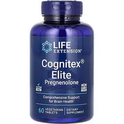 Прегненолон Life Extension Cognitex Elite для поліпшення роботи мозку 60 таблеток