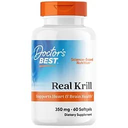 Масло криля Doctor's Best Real Krill 350 мг 60 капсул (DRB-00224)