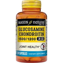 Препарат для суставов и связок Mason Natural Glucosamine Chondroitin 60 капсул