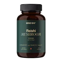 Гриб рейші Mind Shi Reishi Mushroom 1000 mg, 60 вегакапсул - мініатюра 1