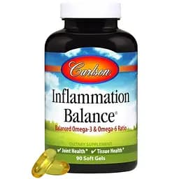 Протизапальний комплекс Carlson Inflammation Balance 90 желатинових капсул