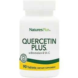 Натуральна добавка NaturesPlus Quercetin Plus 90 таблеток