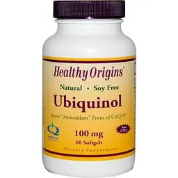 Убіхінол Healthy Origins Ubiquinol 100 мг 30 желатинових капсул