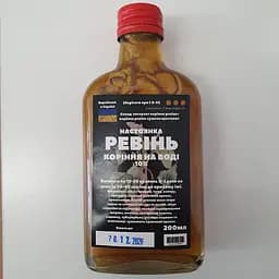 Водная настойка на корне ревеня 200 мл