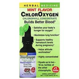 Хлорофіл концентрат Herbs Etc. Chlorophyll Concentrate без спирту 30 мл - мініатюра 2