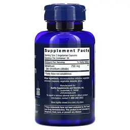 Вітаміни та мінерали Life Extension Strontium 750 mg, 90 вегакапсул - мініатюра 2