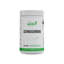 Органічний порошок кореня ашваганди Healthy Ashwagandha, 100 капсул - мініатюра 1