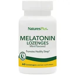 Мелатонін NaturesPlus Melatonin Sublingual 3 мг + вітамін B6 60 таблеток