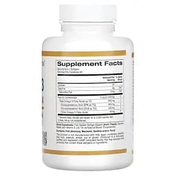Жирні кислоти California Gold Nutrition Omega 3 Premium Fish Oil, 100 рибних капсул - мініатюра 2