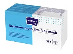Маска одноразова тришарова Matopat з нетканого матеріалу, 30 шт. (MA-142-MO3U-007)
