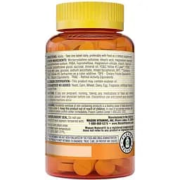 Мультивітаміни із залізом на кожен день Mason Natural Daily Multiple Vitamins With Iron 100 таблеток - мініатюра 3