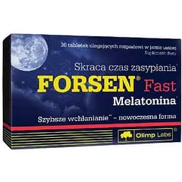 Натуральна добавка Olimp Forsen Fast Melatonina 30 таблеток
