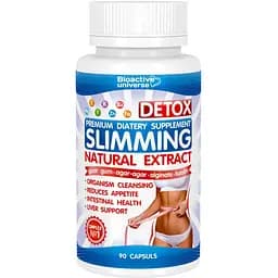 Капсули для схуднення Slimming Detox № 90, пришвидшує метаболізм, очищає кишківник, знижує відчуття голоду