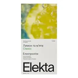 Напій розчинний з електролітами зі смаком лимона та м'яти Classic Elekta 35 г (7 уп по 5 г) - мініатюра 2